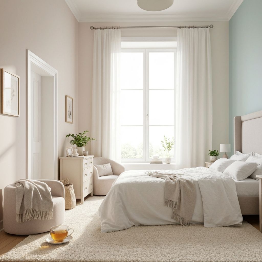 Peaceful sleep and rest environment